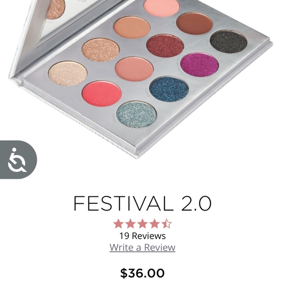 Pur Eyeshadow palette Festival 2.0 - Picture 1 of 6
